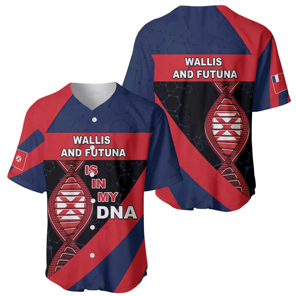 Wallis And Futuna Is In My DNA Baseball Jersey DT05 - Polynesian Pride