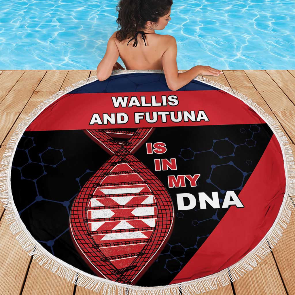 Wallis And Futuna Is In My DNA Beach Blanket DT05 - Polynesian Pride