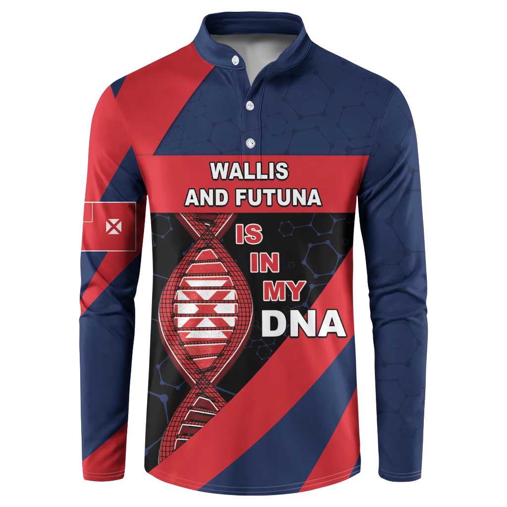 Wallis And Futuna Is In My DNA Button Sweatshirt DT05 Multicolor - Polynesian Pride