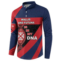 Wallis And Futuna Is In My DNA Button Sweatshirt DT05 - Polynesian Pride