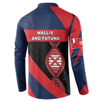 Wallis And Futuna Is In My DNA Button Sweatshirt DT05 - Polynesian Pride