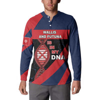 Wallis And Futuna Is In My DNA Button Sweatshirt DT05 - Polynesian Pride