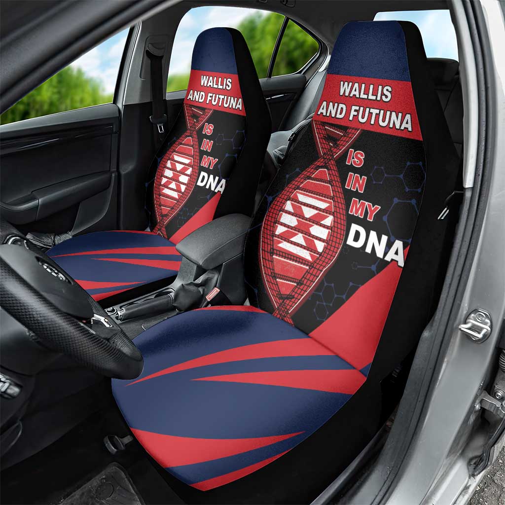 Wallis And Futuna Is In My DNA Car Seat Cover DT05 - Polynesian Pride