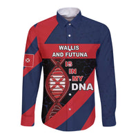 Wallis And Futuna Is In My DNA Long Sleeve Button Shirt DT05 Unisex Multicolor - Polynesian Pride