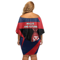 Wallis And Futuna Is In My DNA Off Shoulder Short Dress DT05 - Polynesian Pride