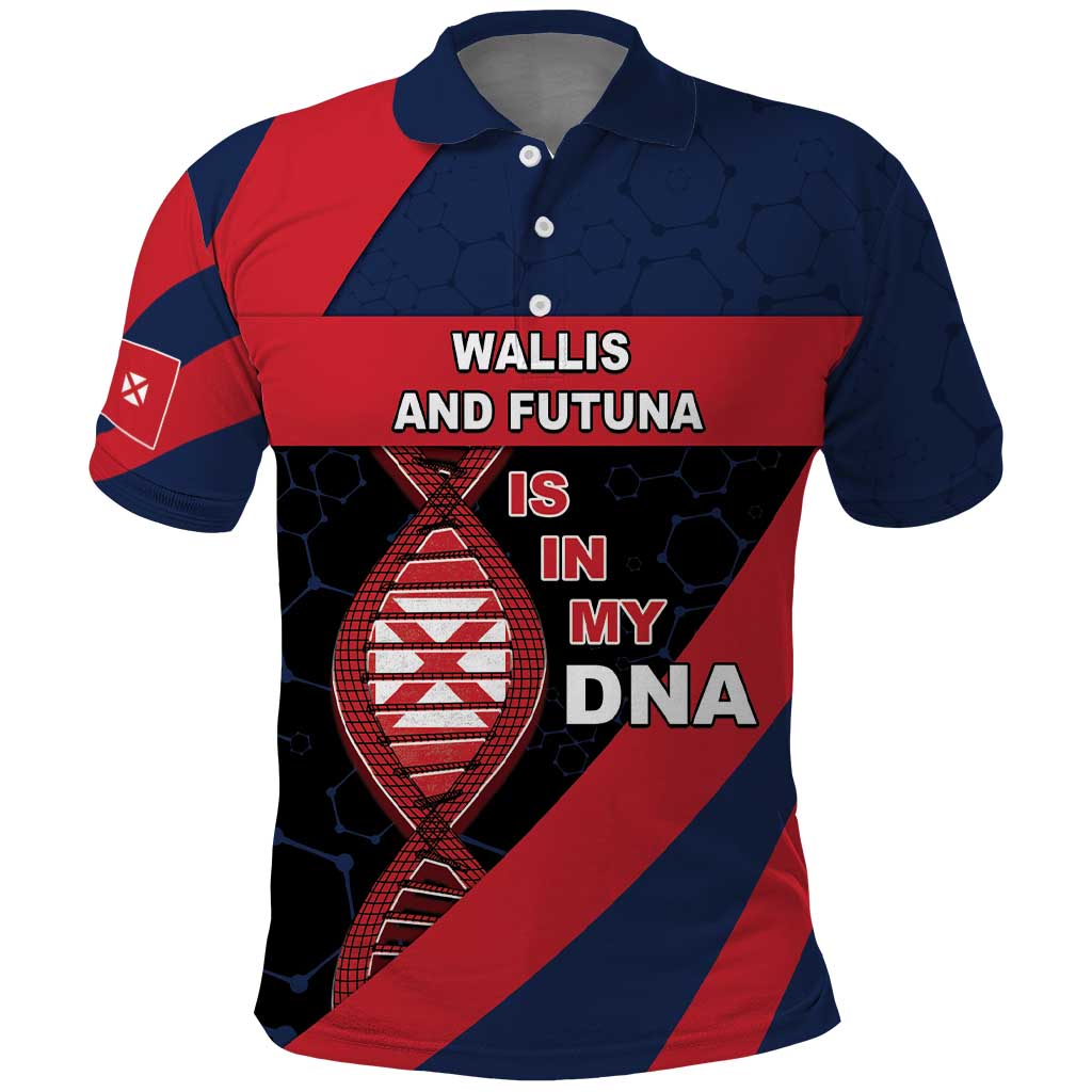 Wallis And Futuna Is In My DNA Polo Shirt DT05 Multicolor - Polynesian Pride