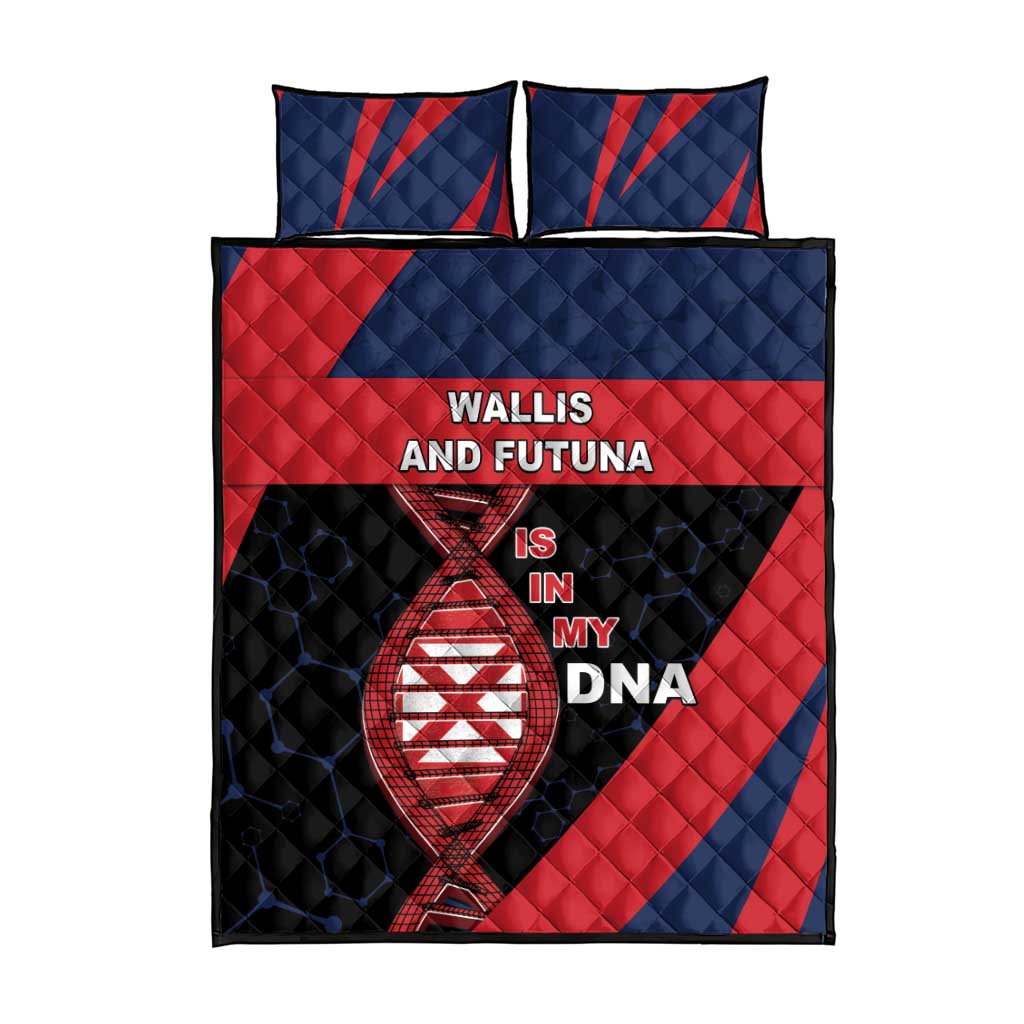 Wallis And Futuna Is In My DNA Quilt Bed Set DT05 - Polynesian Pride
