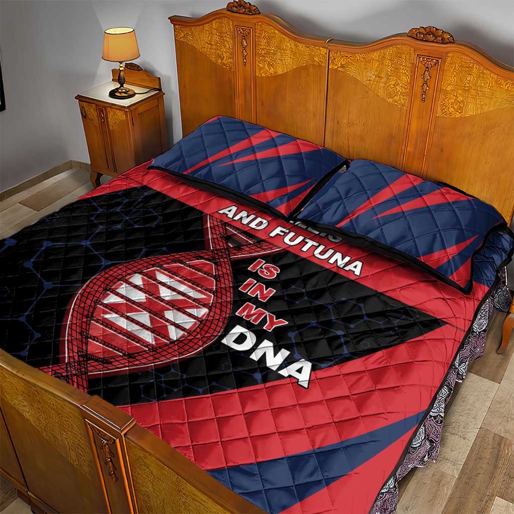 Wallis And Futuna Is In My DNA Quilt Bed Set DT05 - Polynesian Pride