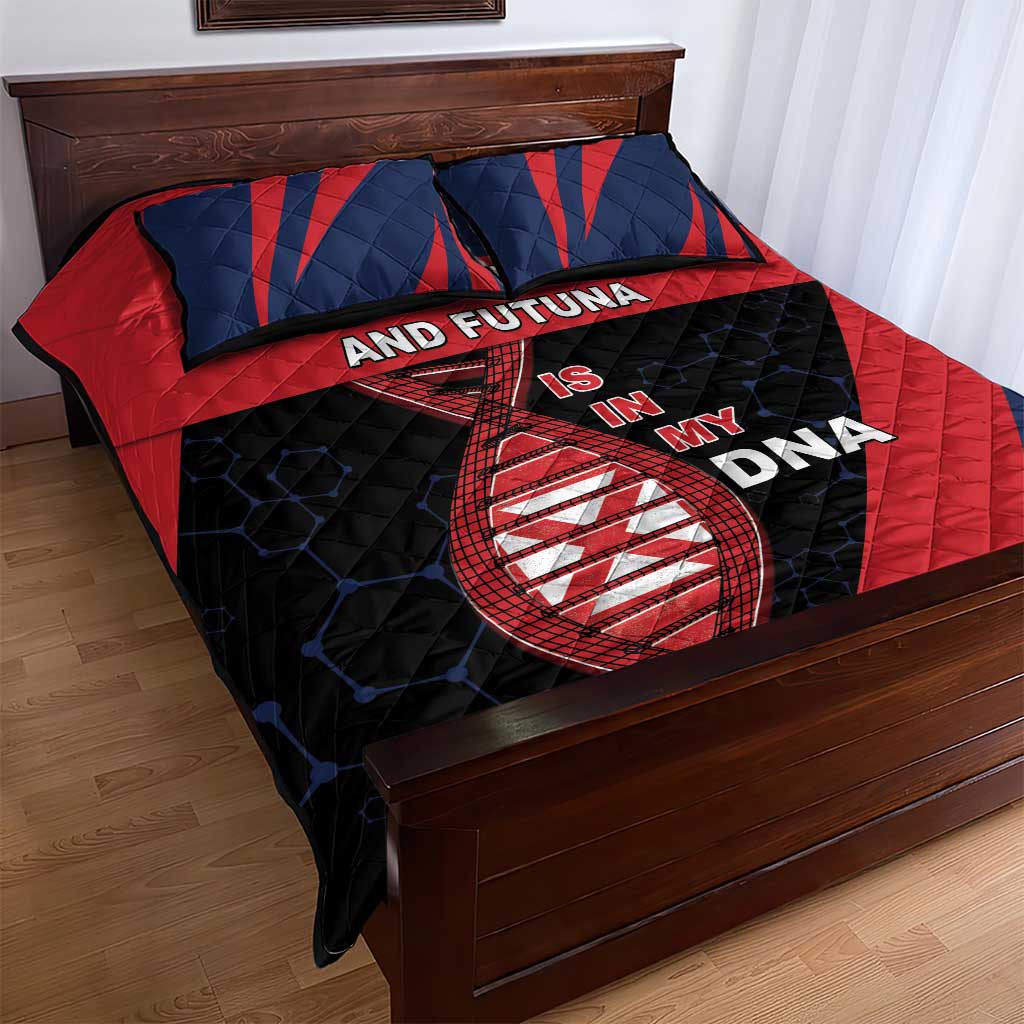 Wallis And Futuna Is In My DNA Quilt Bed Set DT05 - Polynesian Pride