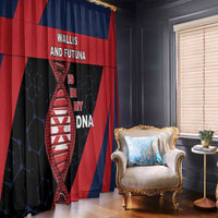 Wallis And Futuna Is In My DNA Window Curtain DT05 - Polynesian Pride