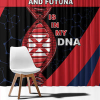 Wallis And Futuna Is In My DNA Window Curtain DT05 - Polynesian Pride