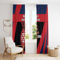 Wallis And Futuna Is In My DNA Window Curtain DT05 - Polynesian Pride