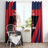 Wallis And Futuna Is In My DNA Window Curtain DT05 - Polynesian Pride
