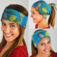 Personalised Palau Biib Bird Neck Gaiter Rur Flower And Rock Islands Patterns DT05 - Polynesian Pride