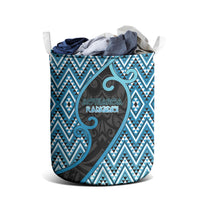 Aotearoa Atua Ranginui Laundry Basket Maori Sky Father Koru Patterns DT05 - Polynesian Pride