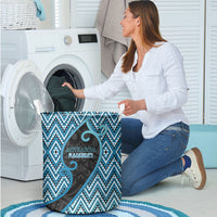 Aotearoa Atua Ranginui Laundry Basket Maori Sky Father Koru Patterns DT05 - Polynesian Pride