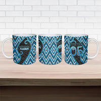 Custom Aotearoa Atua Ranginui Ceramic Mug Maori Sky Father Koru Patterns DT05 - Polynesian Pride
