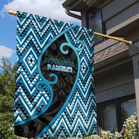 Aotearoa Atua Ranginui Garden Flag Maori Sky Father Koru Patterns DT05 - Polynesian Pride