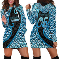 Custom Aotearoa Atua Ranginui Hoodie Dress Maori Sky Father Koru Patterns DT05 - Polynesian Pride