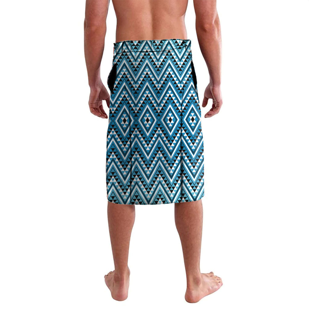 Custom Aotearoa Atua Ranginui Lavalava Maori Sky Father Koru Patterns DT05 - Polynesian Pride