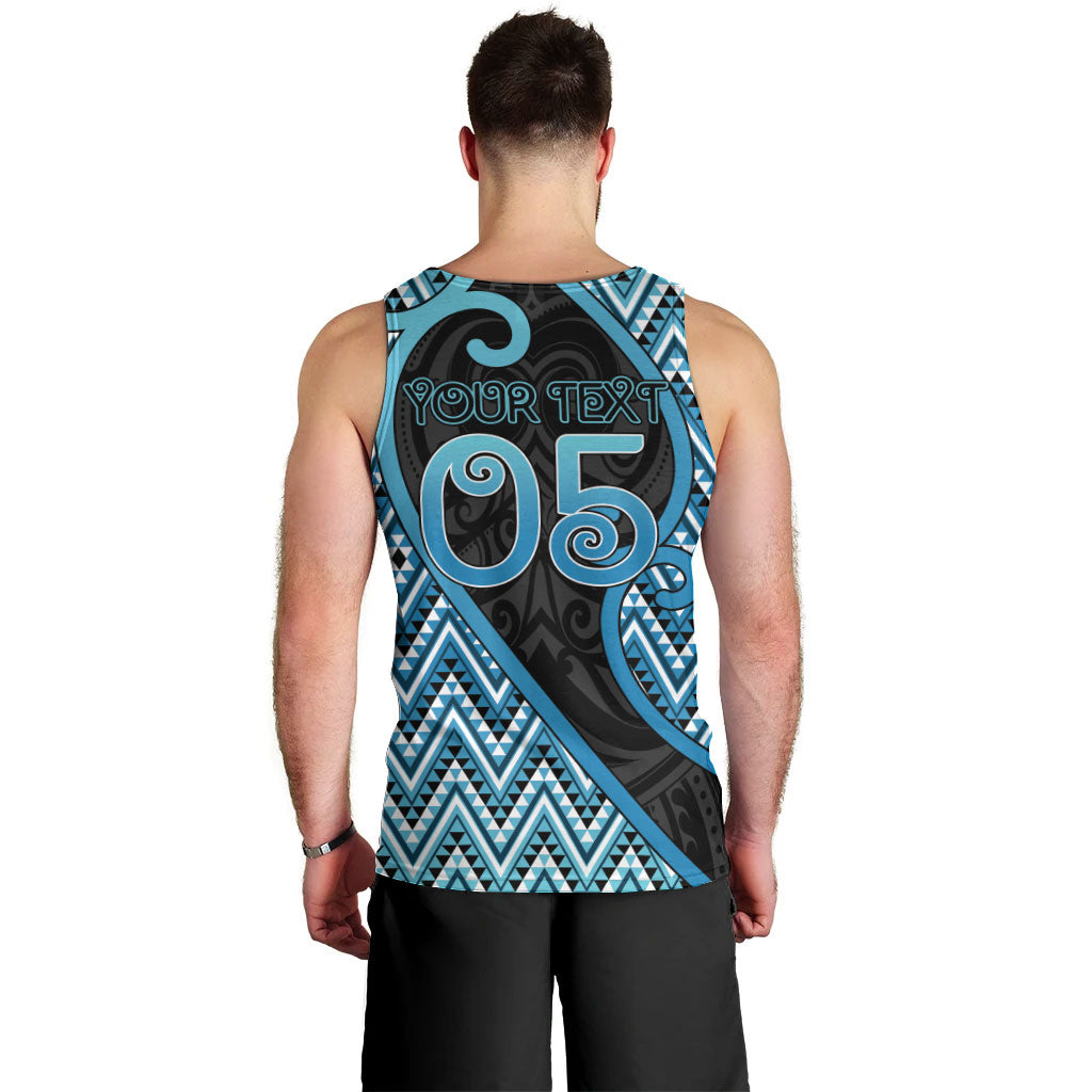 Custom Aotearoa Atua Ranginui Men Tank Top Maori Sky Father Koru Patterns DT05 - Polynesian Pride