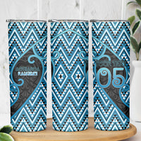 Custom Aotearoa Atua Ranginui Skinny Tumbler Maori Sky Father Koru Patterns DT05 - Polynesian Pride