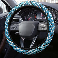 Aotearoa Atua Ranginui Steering Wheel Cover Maori Sky Father Koru Patterns DT05 - Polynesian Pride