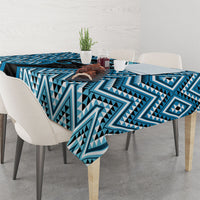 Aotearoa Atua Ranginui Tablecloth Maori Sky Father Koru Patterns DT05 - Polynesian Pride