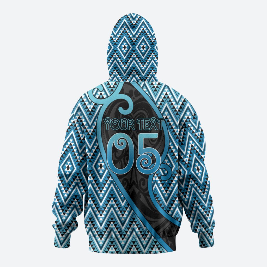 Custom Aotearoa Atua Ranginui Zip Hoodie Maori Sky Father Koru Patterns DT05 - Polynesian Pride