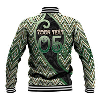 Custom Aotearoa Atua Papatuanuku Baseball Jacket Earth Mother Father Koru Patterns DT05 - Polynesian Pride