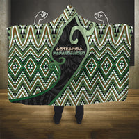 Aotearoa Atua Papatuanuku Hooded Blanket Earth Mother Father Koru Patterns DT05 - Polynesian Pride