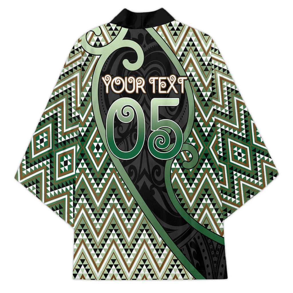Custom Aotearoa Atua Papatuanuku Kimono Earth Mother Father Koru Patterns DT05 - Polynesian Pride