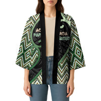Custom Aotearoa Atua Papatuanuku Kimono Earth Mother Father Koru Patterns DT05 - Polynesian Pride
