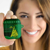 Cook Islands Christmas AirPods Case Seashell Xmas Tree Tribal Waves DT05 - Polynesian Pride