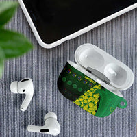 Cook Islands Christmas AirPods Case Seashell Xmas Tree Tribal Waves DT05 - Polynesian Pride