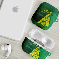Cook Islands Christmas AirPods Case Seashell Xmas Tree Tribal Waves DT05 - Polynesian Pride