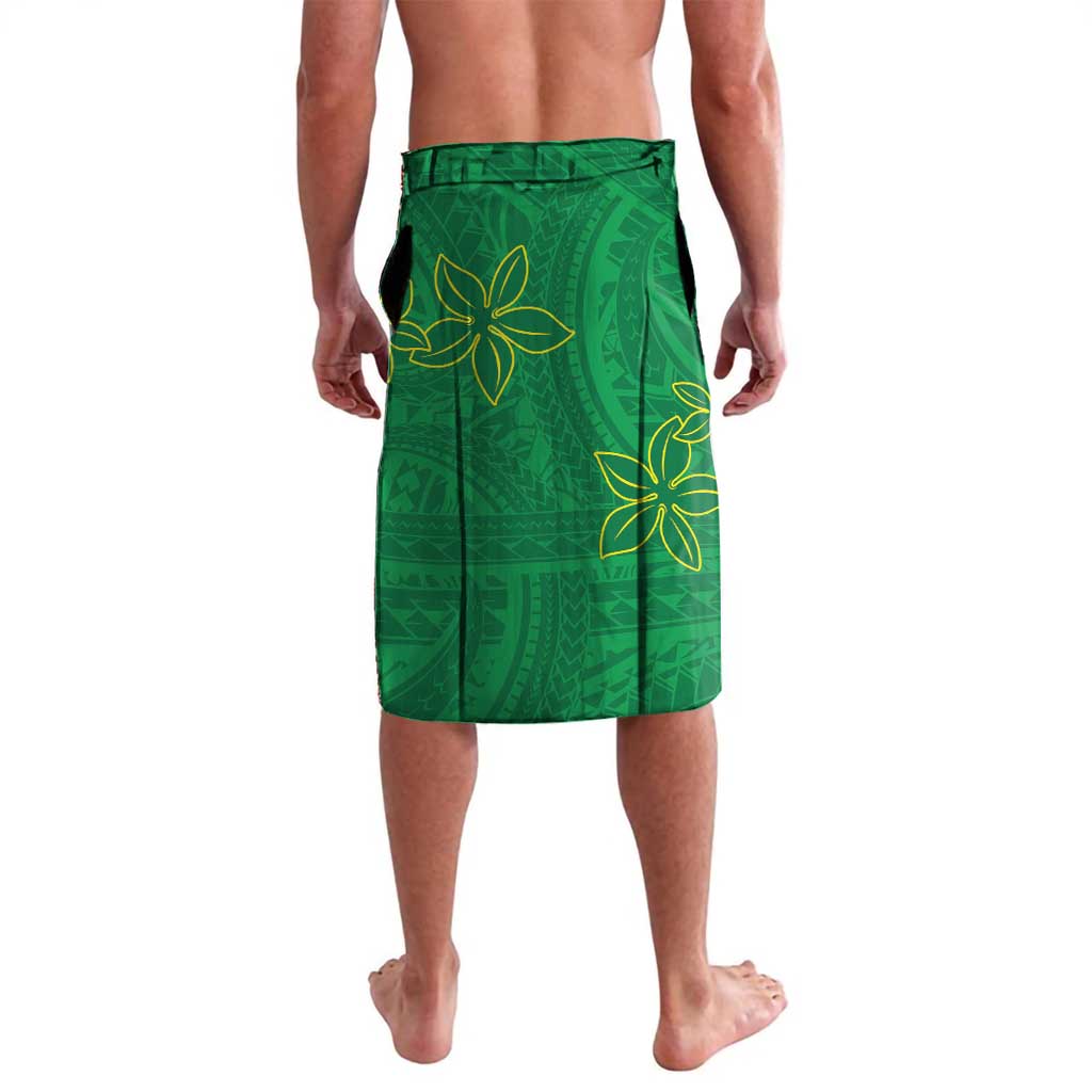 Cook Islands Christmas Lavalava Seashell Xmas Tree Tribal Waves DT05 - Polynesian Pride