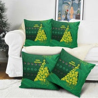 Cook Islands Christmas Pillow Cover Seashell Xmas Tree Tribal Waves DT05 - Polynesian Pride