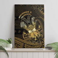 Niue Christmas Canvas Wall Art Niuean Crab Xmas Tribal Waves DT05 - Polynesian Pride
