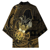 Niue Christmas Kimono Niuean Crab Xmas Tribal Waves DT05 - Polynesian Pride