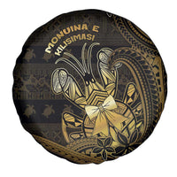 Niue Christmas Spare Tire Cover Niuean Crab Xmas Tribal Waves DT05 - Polynesian Pride