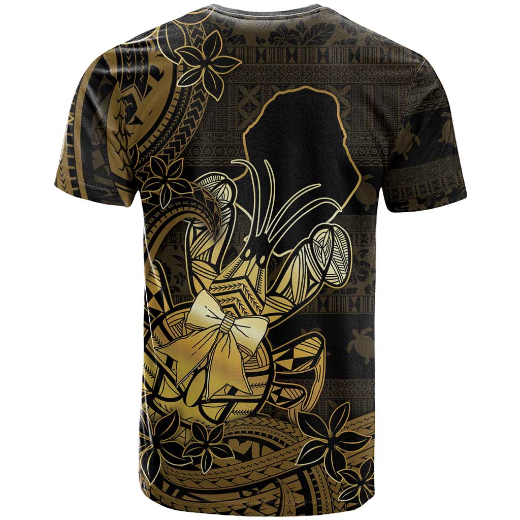 Niue Christmas T Shirt Niuean Crab Xmas Tribal Waves DT05 - Polynesian Pride
