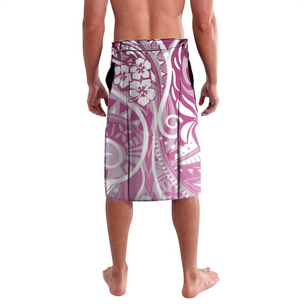 Hawaii Puakenikeni And Maile Lei Lavalava Pink Polynesian Shark Tattoo DT05 - Polynesian Pride