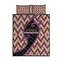 Aotearoa Atua Rongomatane Quilt Bed Set God Of Cultivated Foods Koru Patterns DT05 - Polynesian Pride