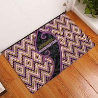 Aotearoa Atua Rongomatane Rubber Doormat God Of Cultivated Foods Koru Patterns DT05 - Polynesian Pride
