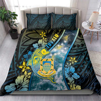 Tuvalu Bedding Set Dolphin On The Waves DT05 - Polynesian Pride