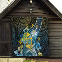 Tuvalu Quilt Dolphin On The Waves DT05 - Polynesian Pride