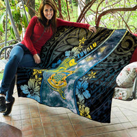 Tuvalu Quilt Dolphin On The Waves DT05 - Polynesian Pride