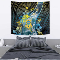 Tuvalu Tapestry Dolphin On The Waves DT05 - Polynesian Pride