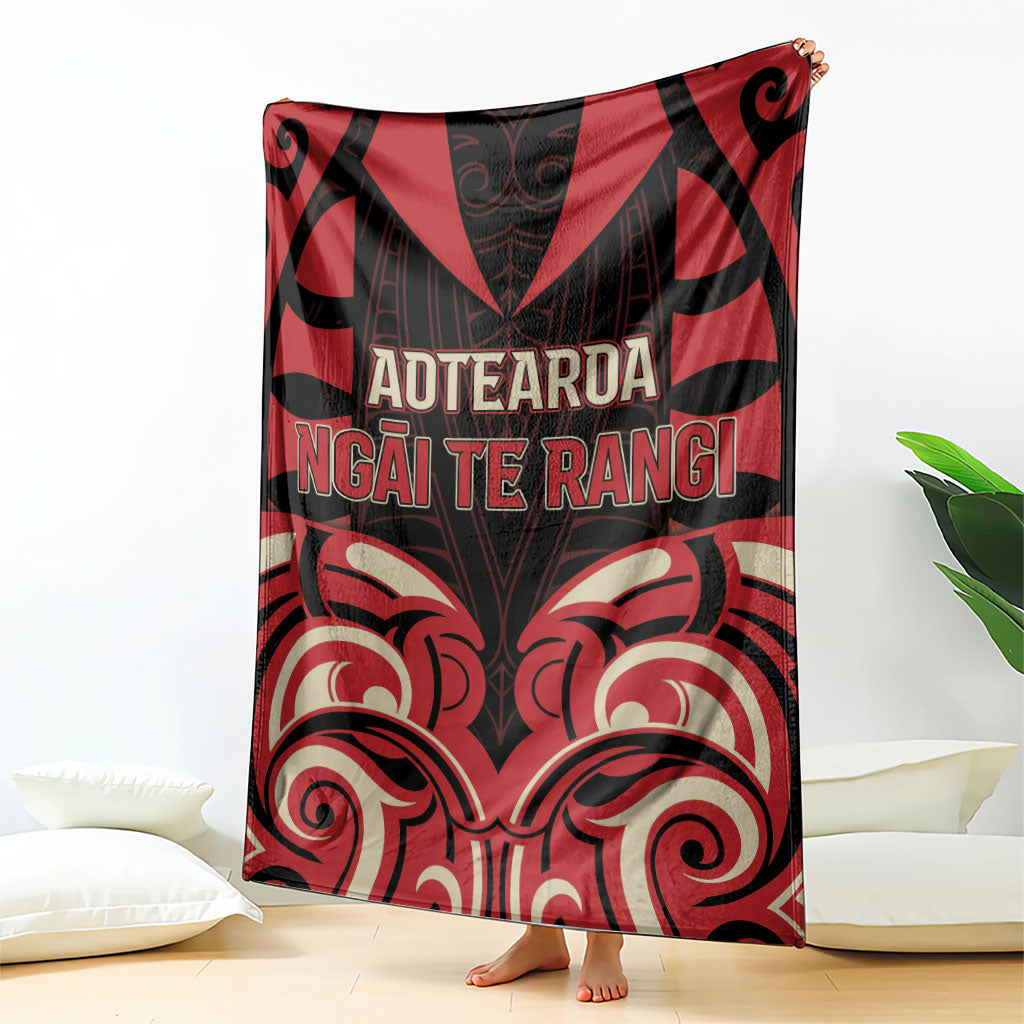 Aotearoa Ngai Te Rangi Blanket New Zealand Traditional Maori Pattern DT05 - Polynesian Pride